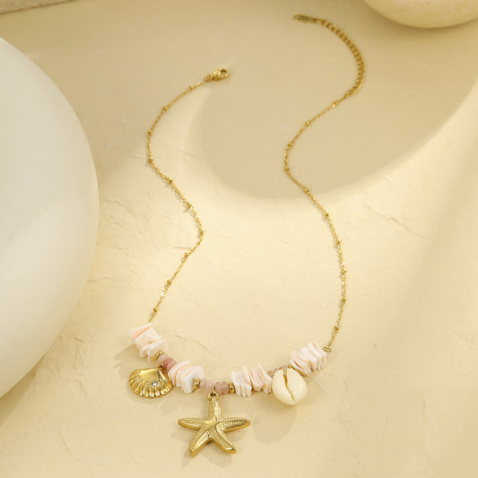 The Isla Shell & Starfish Necklace