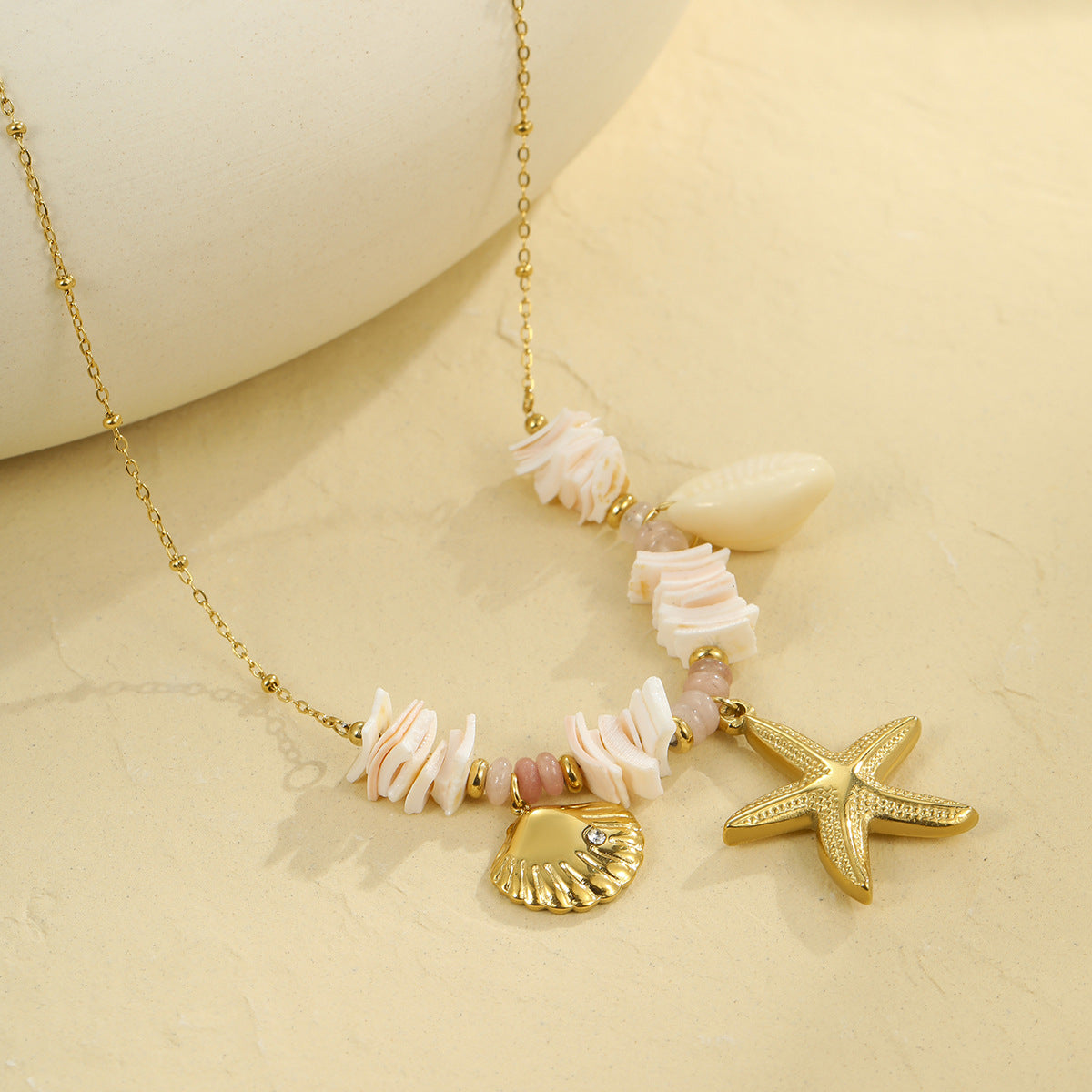 The Isla Shell & Starfish Necklace