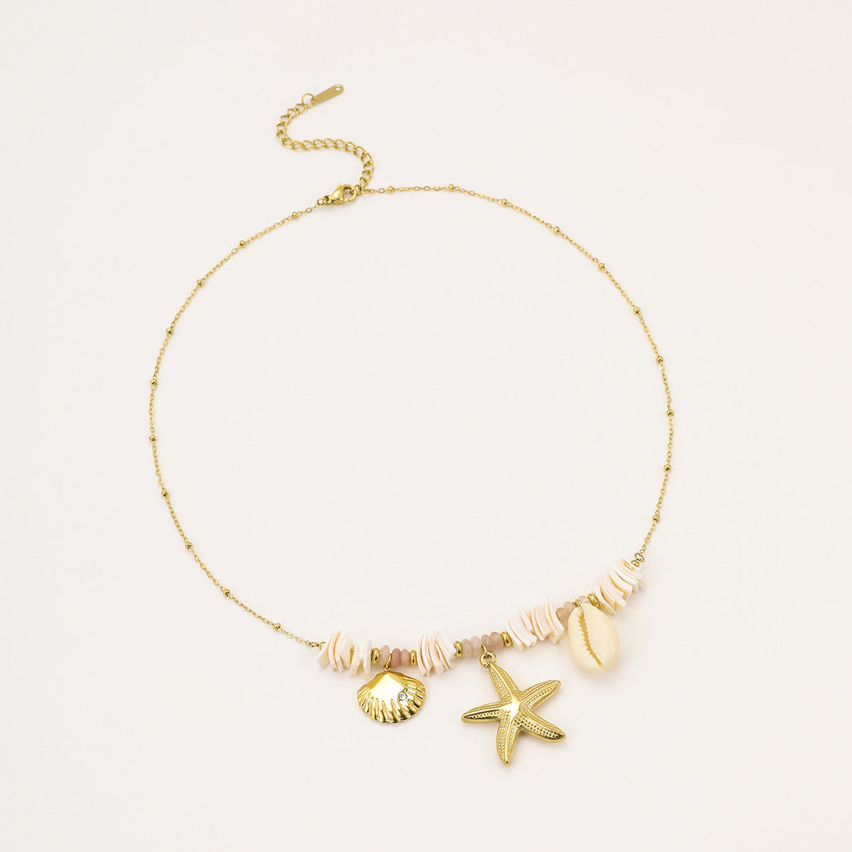 The Isla Shell & Starfish Necklace