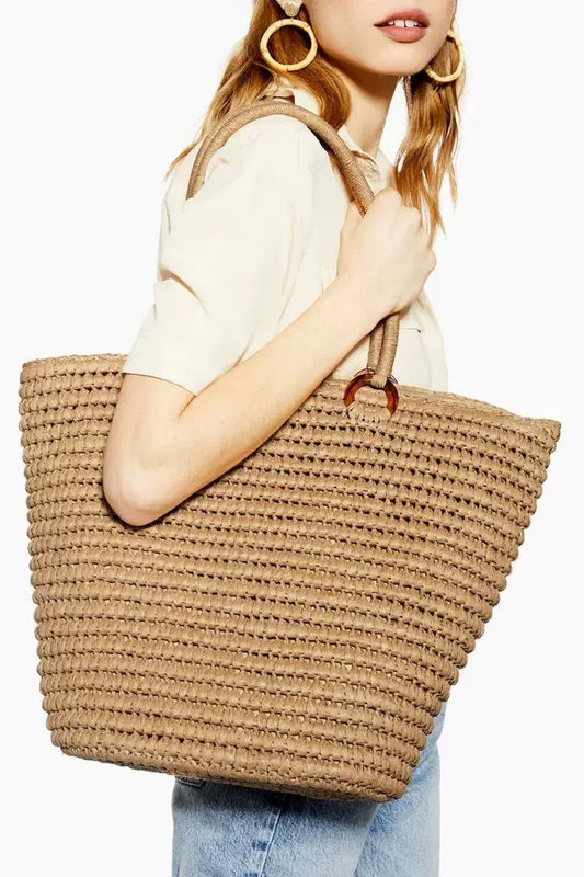 The Daphne Summer Straw Tote