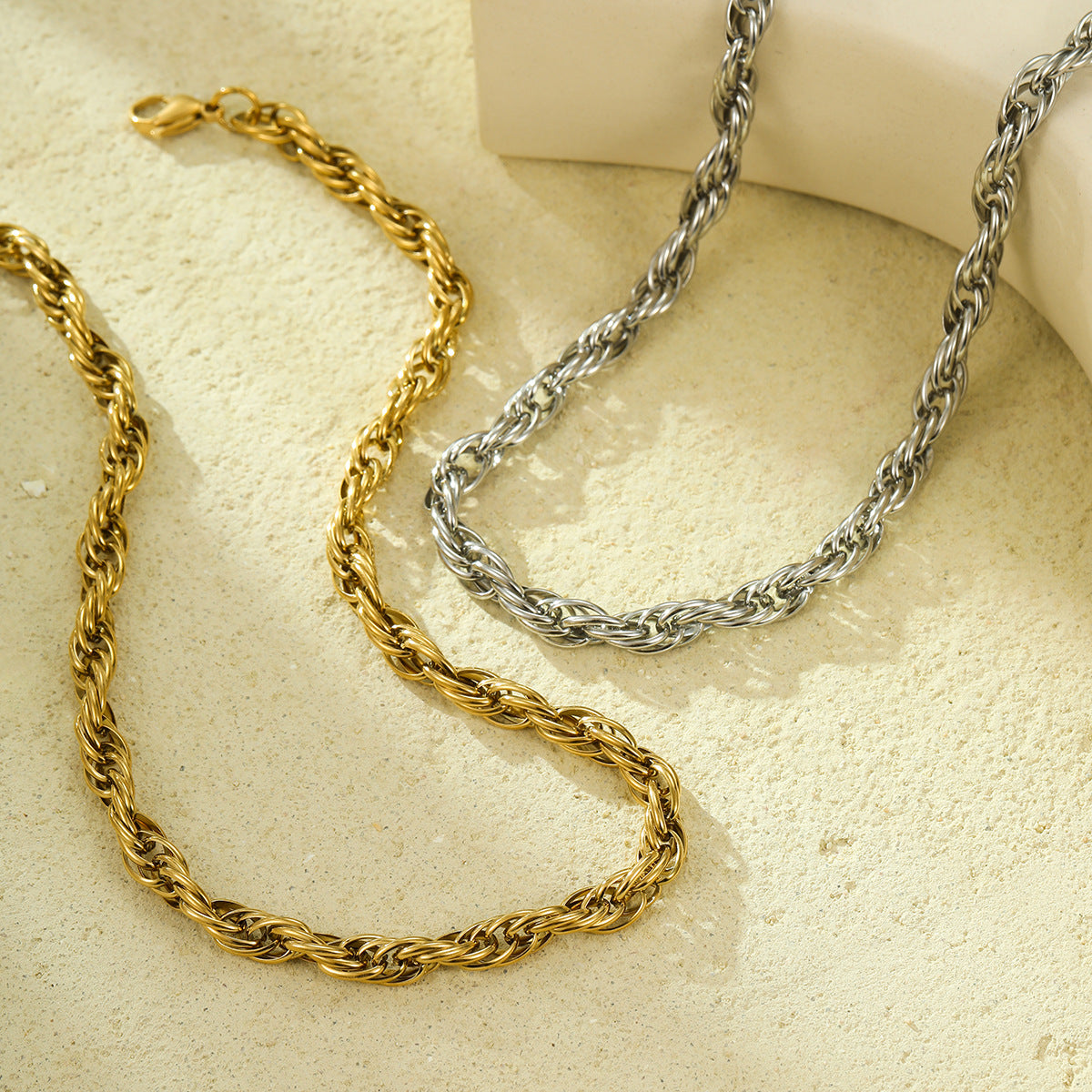 The Elodie Twist Chain Necklace
