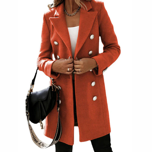 The Thea Woolen Overcoat